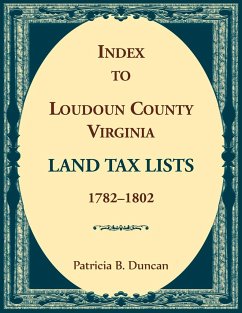 Index to Loudoun County, Virginia Land Tax Lists, 1782-1802 - Duncan, Patricia B