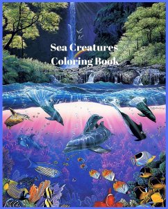 Sea Creatures Coloring Book - Caleb, Sophia