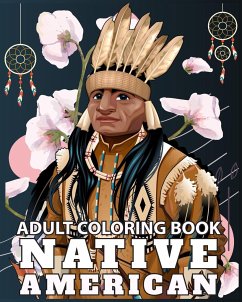 Native American Adult Coloring Book - Caleb, Sophia