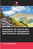 Avaliação da teoria das empresas na perspetiva dos factores ambientais