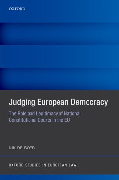Cover Judging European Democracy (eBook, PDF)