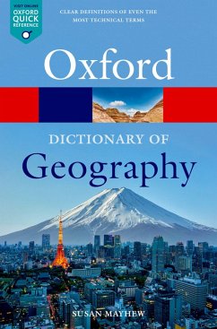 A Dictionary of Geography (eBook, ePUB) - Mayhew, Susan