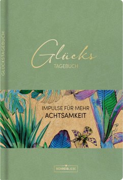 Glückstagebuch Soft Touch Mint, vegan