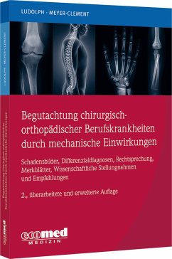 Begutachtung chirurgisch-orthopädischer Berufskrankheiten durch mechanische Einwirkungen - Ludolph, Elmar;Meyer-Clement, Michael