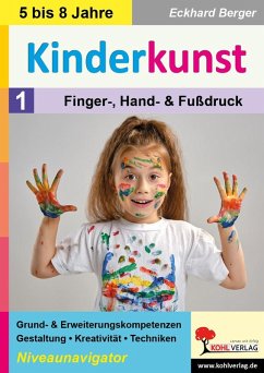 Cover Kinderkunst / Band 1: Finger-, Hand- und Fußdruck (eBook, PDF)