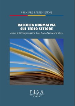 Raccolta normativa sul terzo settore (eBook, PDF) - Consorti, Pierluigi; Gori, Luca; Rossi, Emanuele