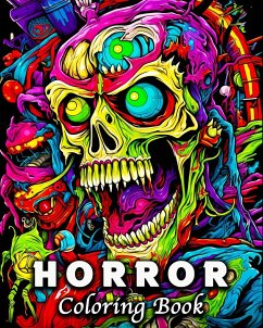 Horror Coloring Book - Bb, Evangeline Graves