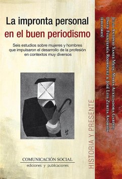 Cover La impronta personal en el buen periodismo