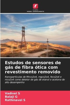 Estudos de sensores de gás de fibra ótica com revestimento removido - S, Vadivel;G, Balaji;S, Rathinavel