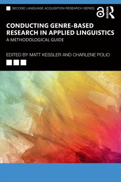 Cover Conducting Genre-Based Research in Applied Linguistics (eBook, PDF)