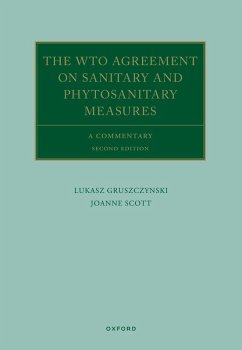 Cover The WTO Agreement on Sanitary and Phytosanitary Measures (eBook, PDF)