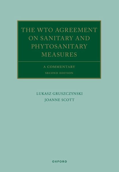 The WTO Agreement on Sanitary and Phytosanitary Measures (eBook, PDF)