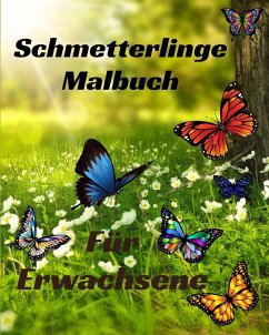 Cover Schmetterlinge Malbuch für Erwachsene