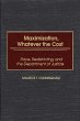 Maximization, Whatever the Cost (eBook,... - Bild 1