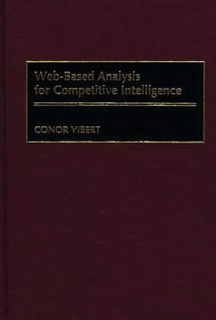 Web-Based Analysis for Competitive Intelligence (eBook, PDF) - Vibert, Conor