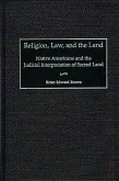 Religion, Law, and the Land (eBook, PDF)