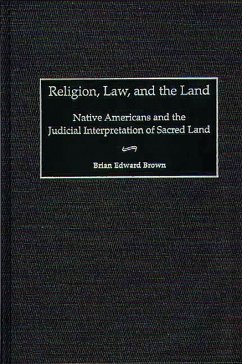 Religion, Law, and the Land (eBook, PDF) - Brown, Brian E.