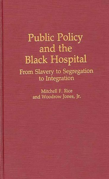 Public Policy and the Black Hospital (eBook, PDF)