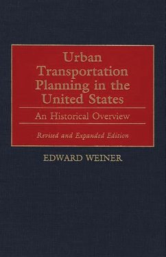 Cover Urban Transportation Planning in the United States (eBook, PDF)