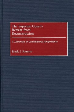 Cover The Supreme Court's Retreat from Reconstruction (eBook, PDF)