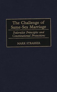 The Challenge of Same-Sex Marriage (eBook, PDF) - Strasser, Mark