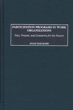 Participation Programs in Work Organizations (eBook, PDF) - Bar-Haim, Aviad