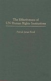 The Effectiveness of UN Human Rights Institutions (eBook, PDF)