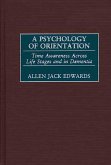 A Psychology of Orientation (eBook, PDF)