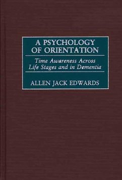 A Psychology of Orientation (eBook, PDF) - Edwards, Allen J.