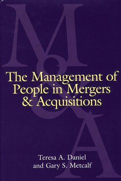 Cover The Management of People in Mergers and Acquisitions (eBook, PDF)
