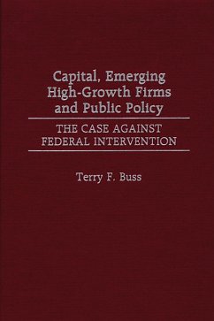 Cover Capital, Emerging High-Growth Firms and Public Policy (eBook, PDF)