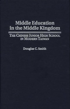 Cover Middle Education in the Middle Kingdom (eBook, PDF)