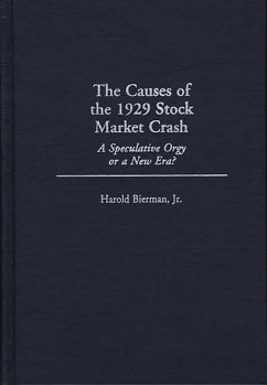 Cover The Causes of the 1929 Stock Market Crash (eBook, PDF)