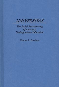 Universitas (eBook, PDF) - Boudreau, Thomas E.