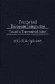France and European Integration (eBook, PDF)