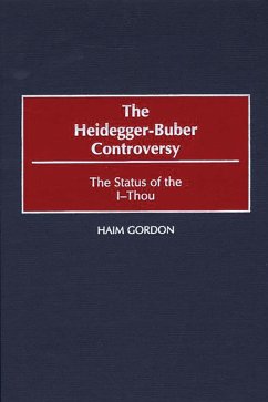Cover The Heidegger-Buber Controversy (eBook, PDF)
