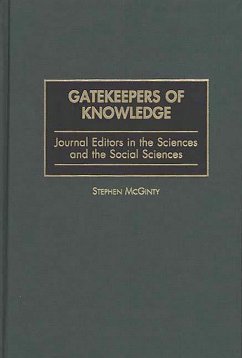 Cover Gatekeepers of Knowledge (eBook, PDF)