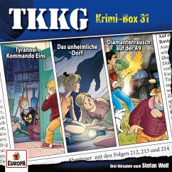 TKKG Krimi-Box 31 (Folgen 212-214) (MP3-Download) - Wolf, Stefan; Hofstetter, Martin
