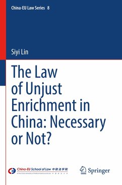 The Law of Unjust Enrichment in China: Necessary or Not? - Lin, Siyi