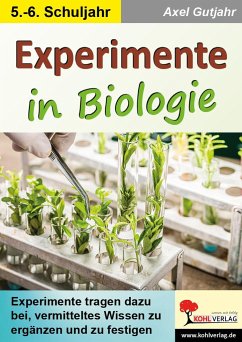 Cover Experimente in Biologie