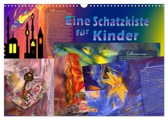 Eine Schatzkiste für Kinder (Wandkalender 2024 DIN A3 quer), CALVENDO Monatskalender - Jurjewa und Christina Seidel, Eugenia