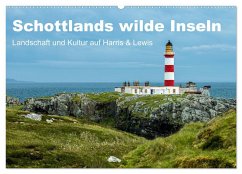 Schottlands wilde Inseln (Wandkalender 2024 DIN A2 quer), CALVENDO Monatskalender - Uppena, Leon