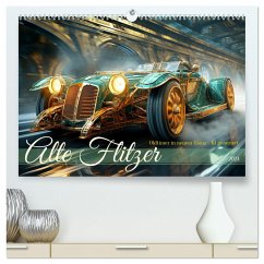 Alte Flitzer (hochwertiger Premium Wandkalender 2024 DIN A2 quer), Kunstdruck in Hochglanz