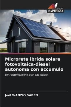 Microrete ibrida solare fotovoltaica-diesel autonoma con accumulo - WANZIO SABEN, Joël