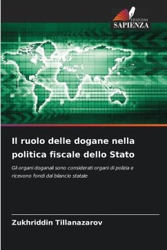 Il ruolo delle dogane nella politica fiscale dello Stato - TIllanazarov, Zukhriddin