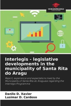 Interlegis - legislative developments in the municipality of Santa Rita do Aragu - Xavier, Danilo D.;Cardoso, Lusimar D.