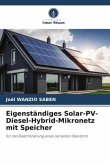 Eigenständiges Solar-PV-Diesel-Hybrid-Mikronetz mit Speicher
