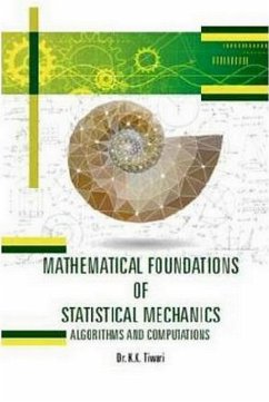 Mathematical Foundations Of Statistical Mechanics: Algorithms And Computations (eBook, PDF) - Tiwari, K. K.