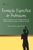 Formação específica de professores (eBook, ePUB)