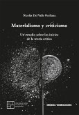 Materialismo y criticismo (eBook, ePUB)